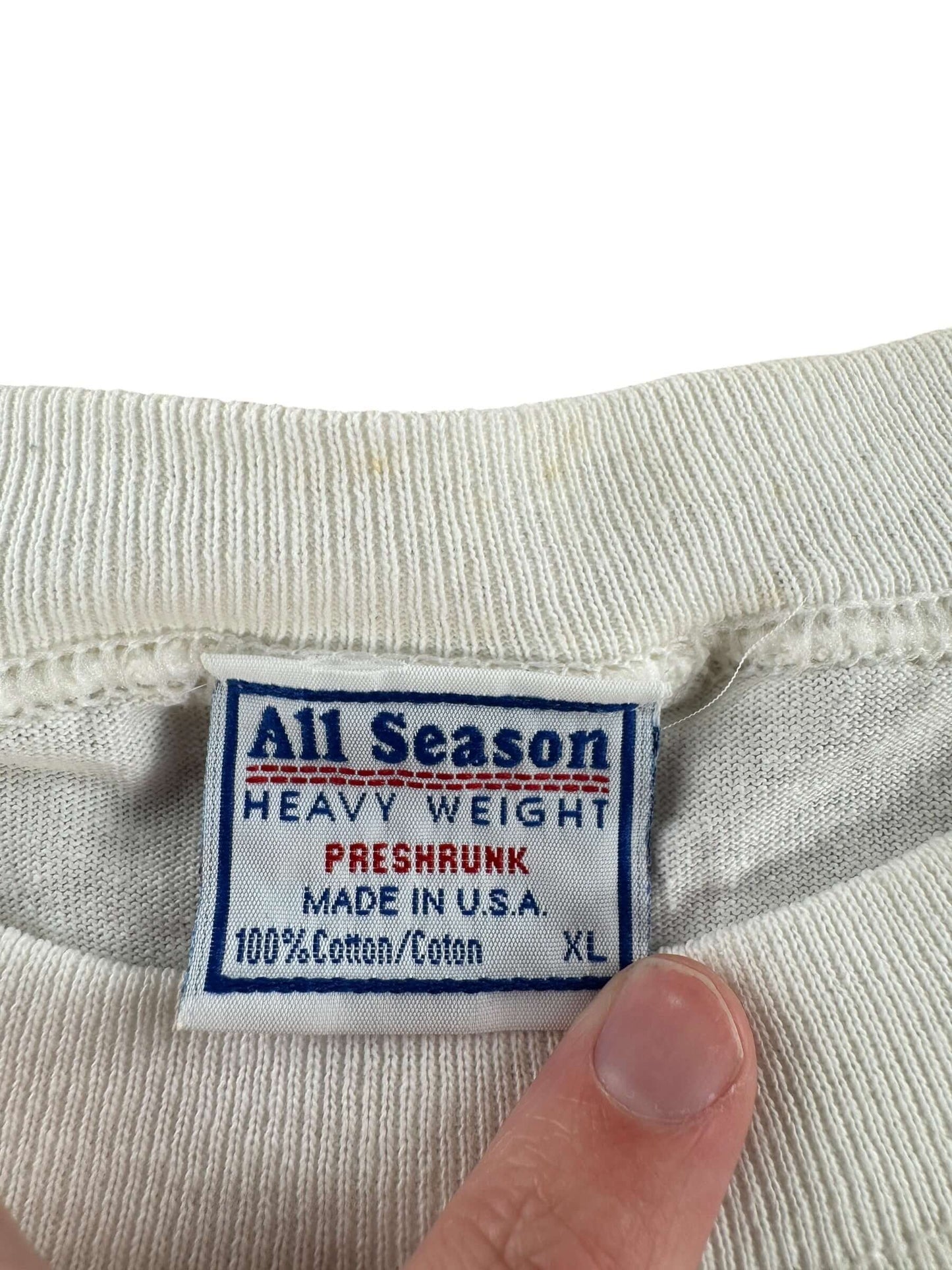 Tag on Vintage 1995 Eddie Moore Jazz Festival Tee SZ XL
