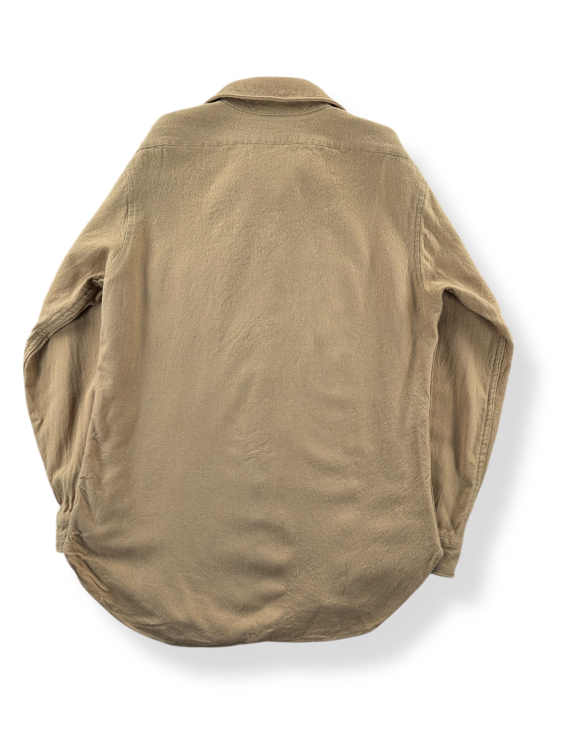 Back of Vintage Camel Pendleton Shirt SZ M (Fits S)
