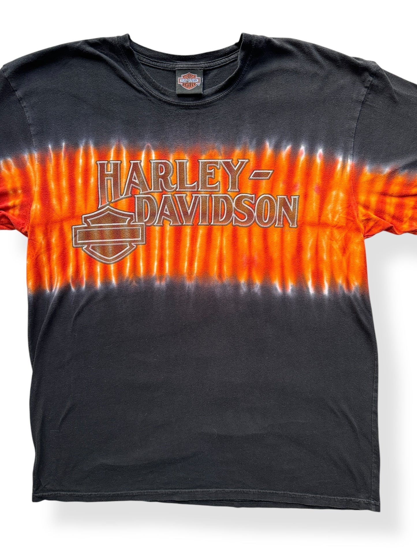 Front Close Up of Tacoma Harley Davidson Tee SZ L