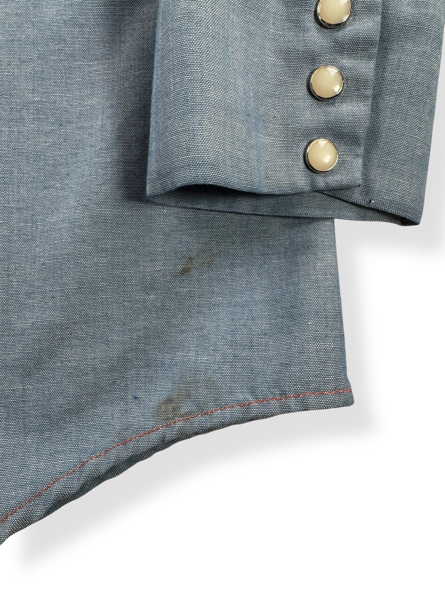 Staining on Vintage Big Mac Pearlsnap Shirt SZ L Tall