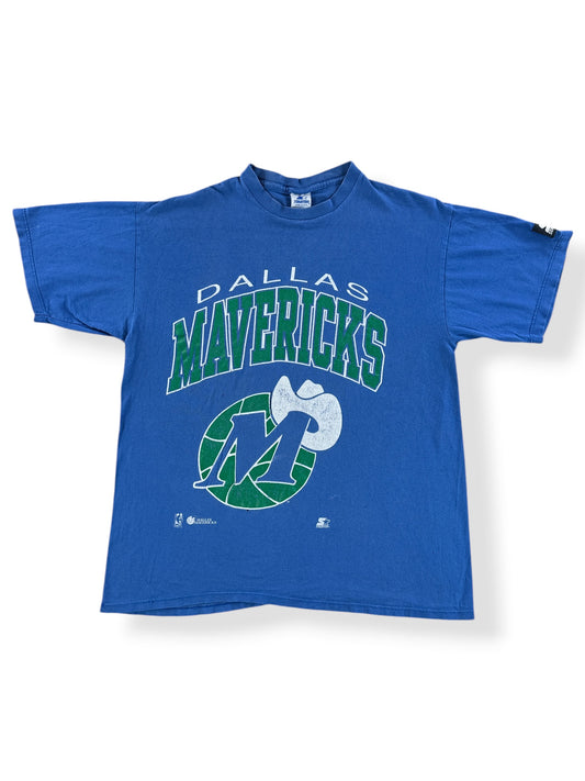 Front of Vintage Dallas Mavericks Tee SZ L