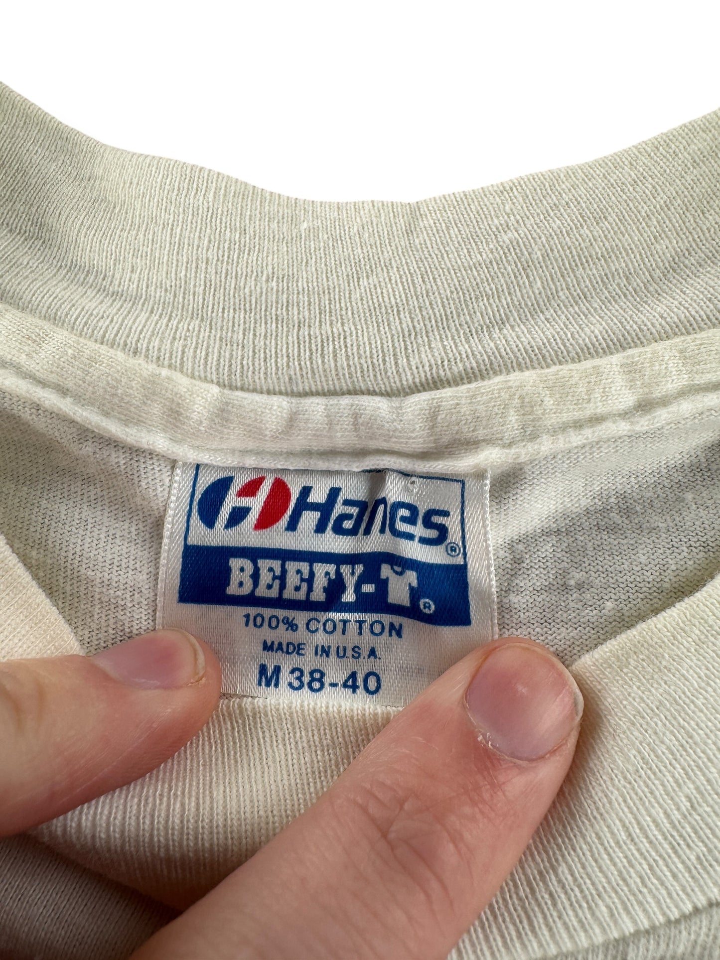 Tag on Vintage Bear Whiz Light Tee SZ M (Fits S)