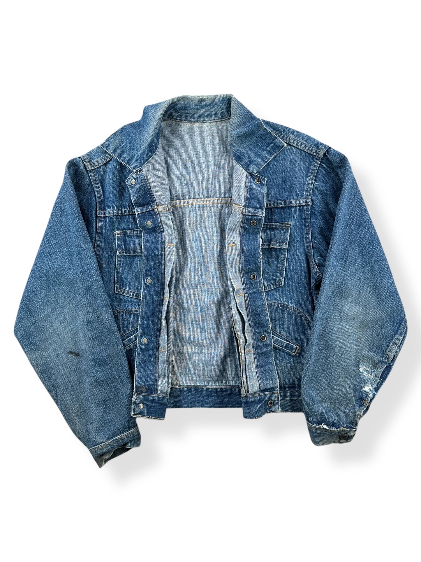 Inside of Vintage Customized Ranchcraft Denim Jacket SZ M