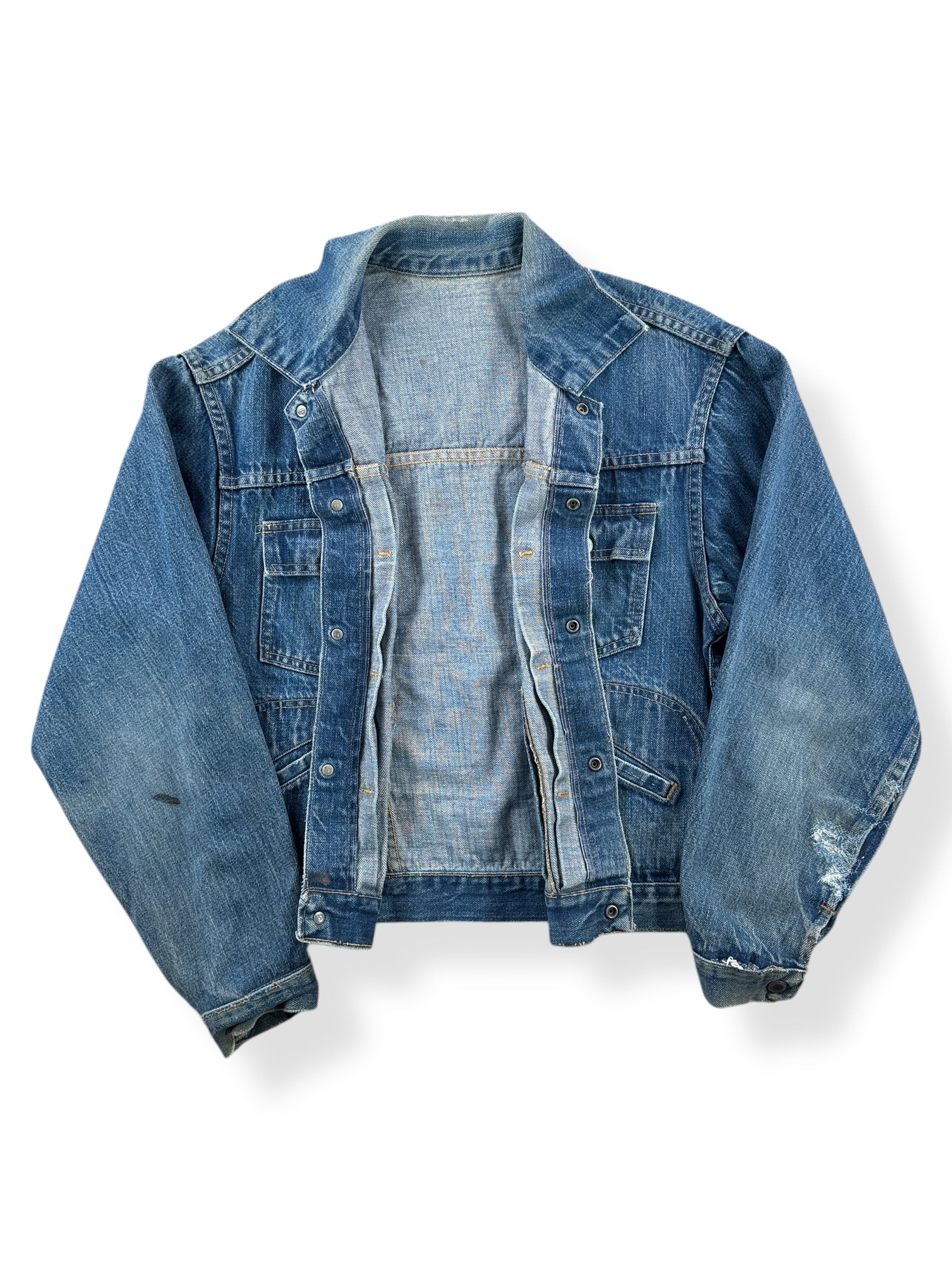 Inside of Vintage Customized Ranchcraft Denim Jacket SZ M