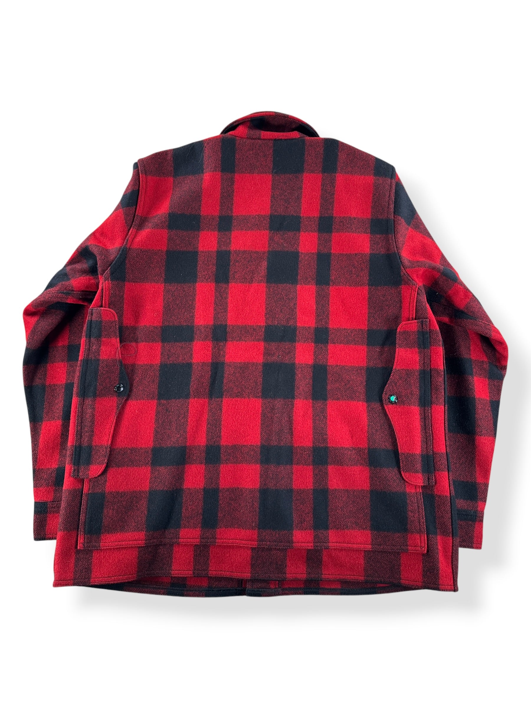 Filson Red Black Mackinaw Wool Cruiser SZ XL – The Barn Owl