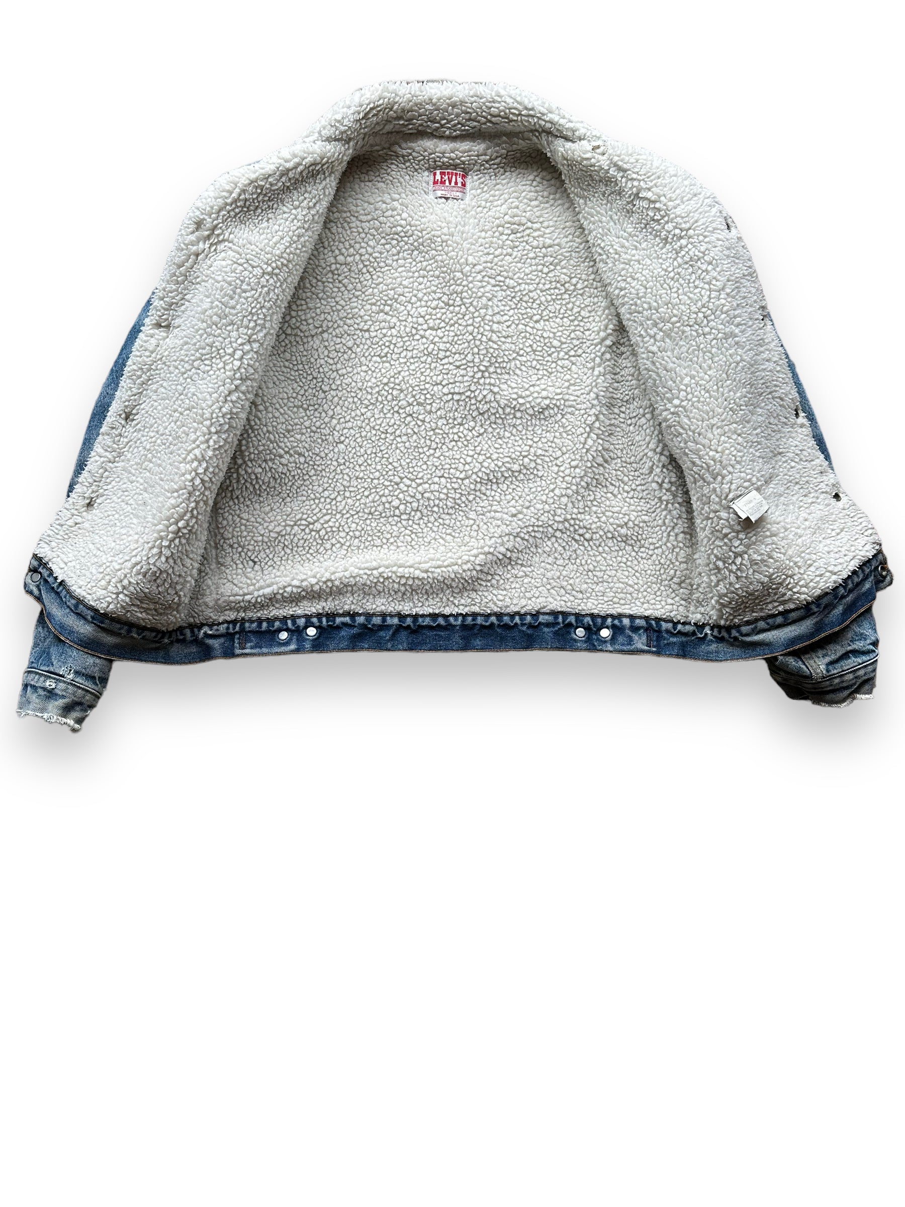 The Barn Owl Vintage Levis Sherpa Type III Denim Jacket