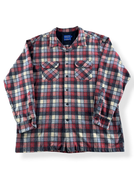 Front of Pendleton Lodge Board Shirt Jac SZ XXL Long
