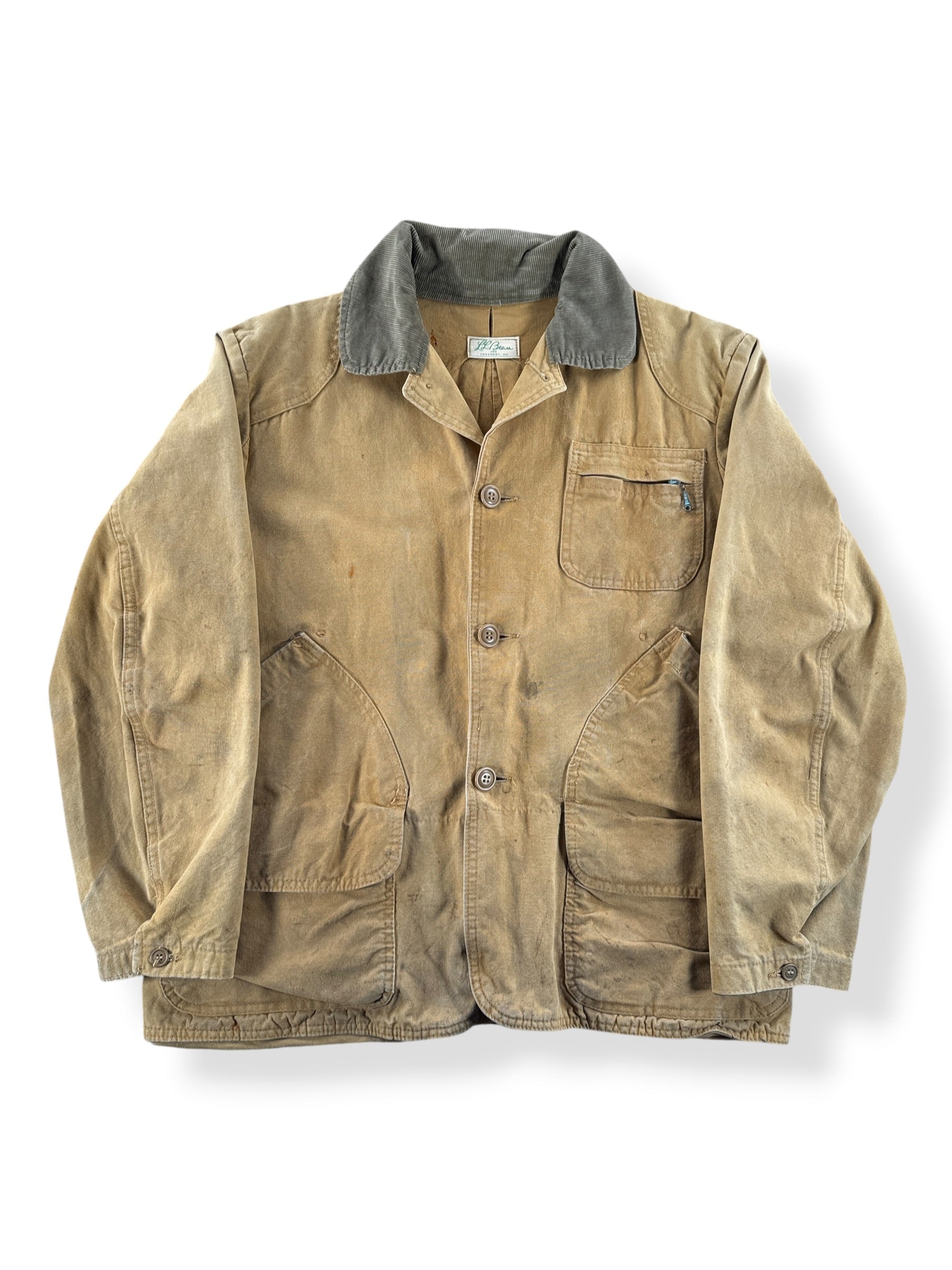 Front of Vintage L.L. Bean Script Era Field Jacket SZ L