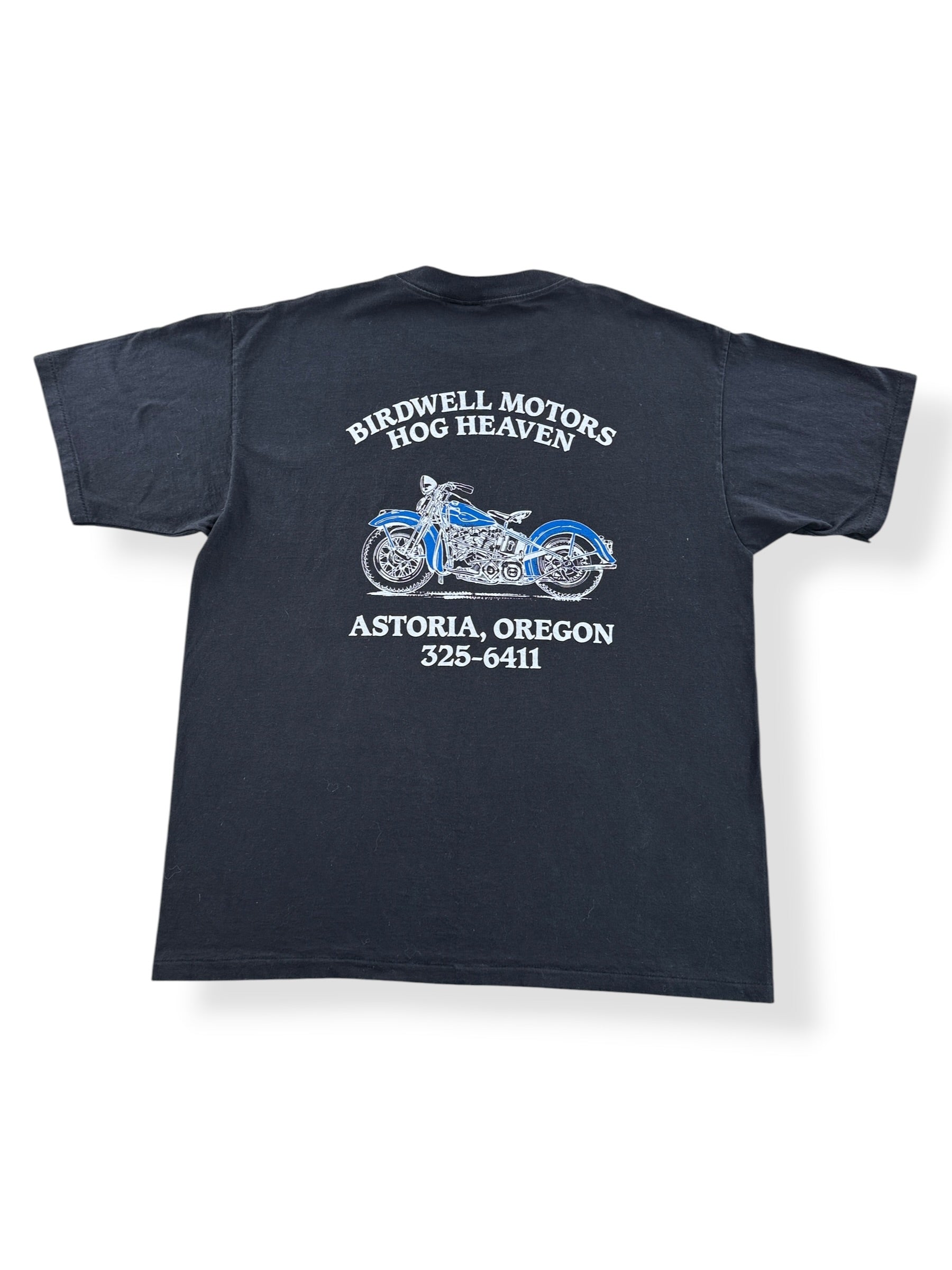 Back of Vintage '89 Harley Tee SZ XL