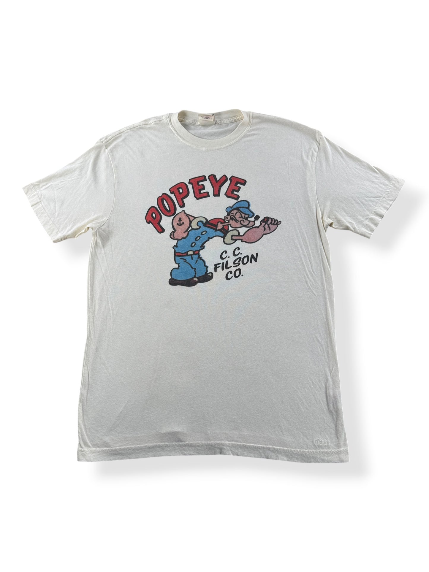 Front of Filson Popeye Tee SZ S