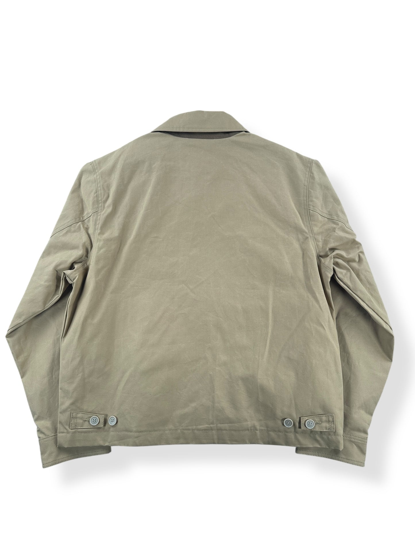 Back of NWT Tan Filson Ranger Crewman Jacket SZ M