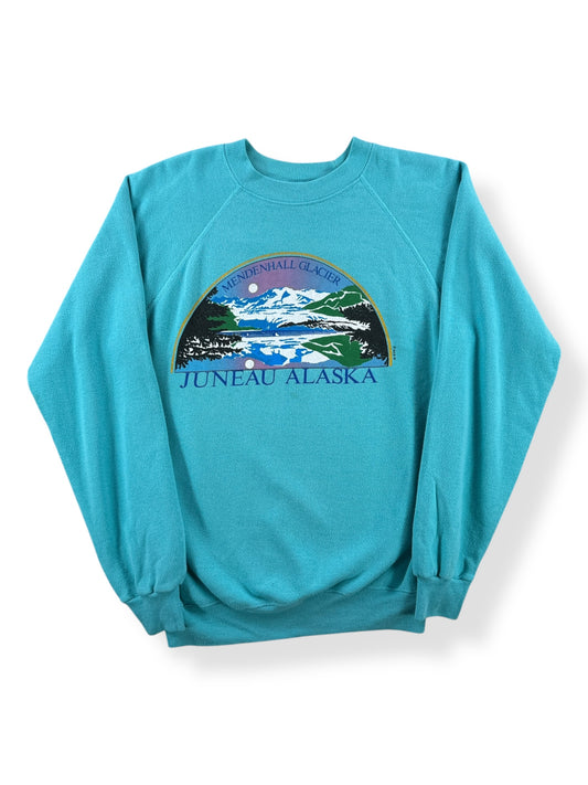 Front of Vintage Mendenhall Glacier Alaska Crewneck SZ S
