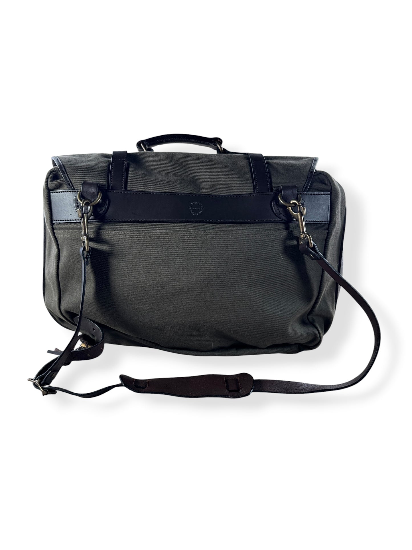 Rear View of Filson Style 242 Carry On Bag