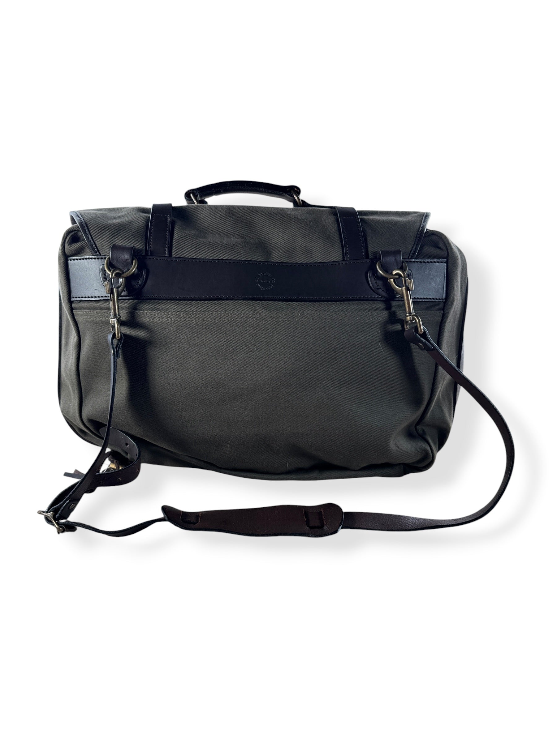 Rear View of Filson Style 242 Carry On Bag