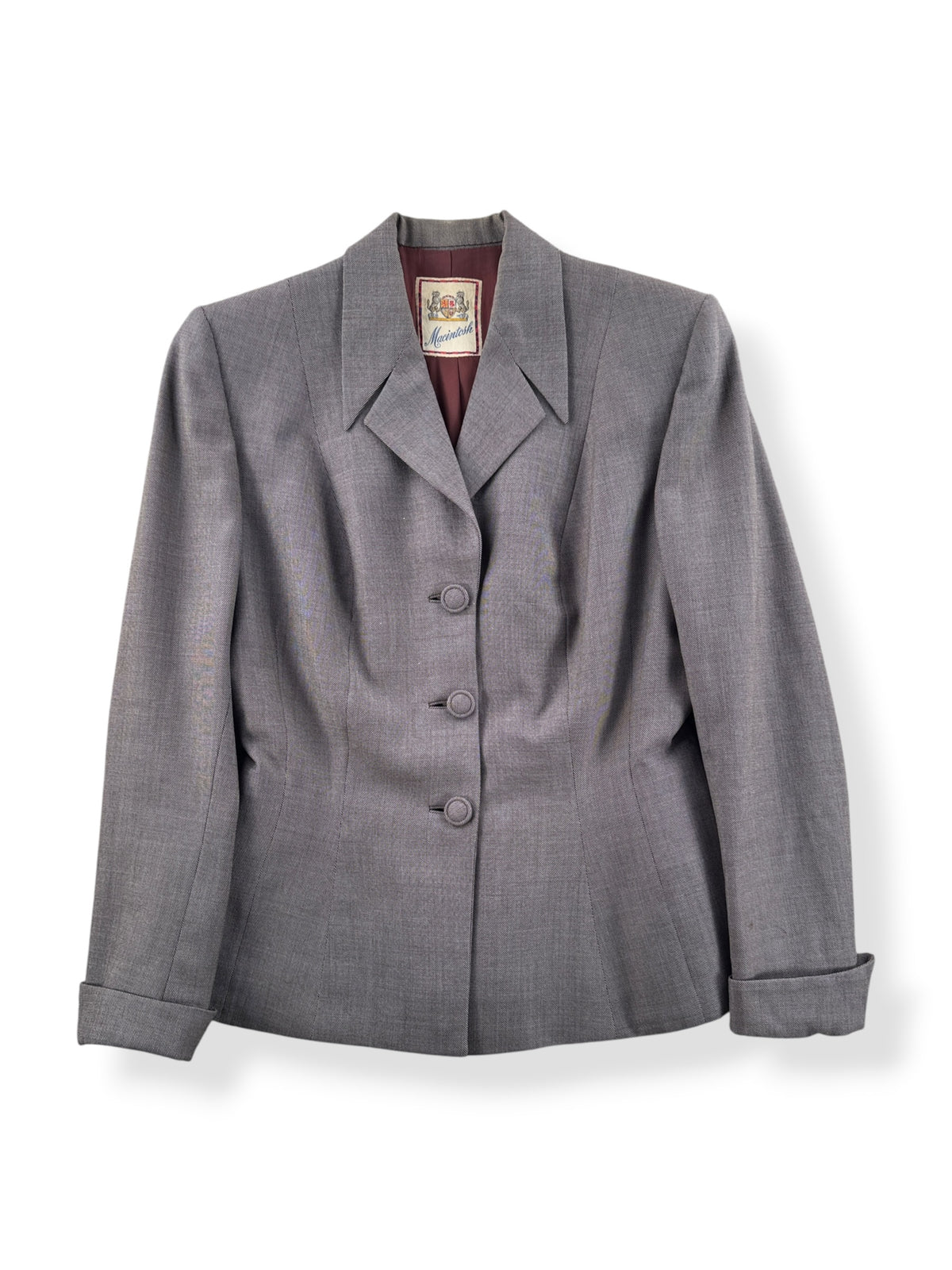 Front of Vintage 40s Macintosh Blazer SZ M - AS IS