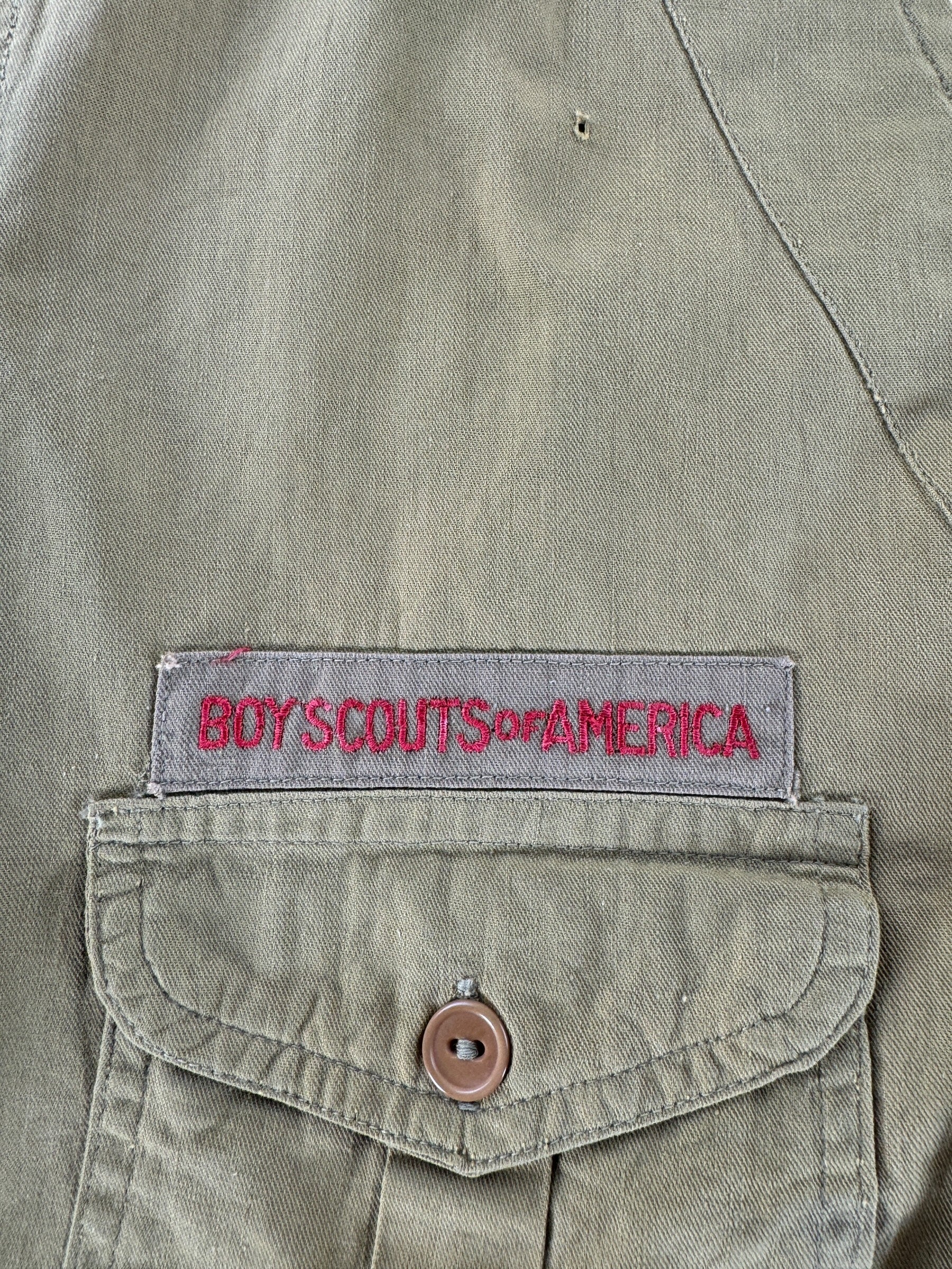 Patch on Vintage BSA Shirt SZ M AS IS