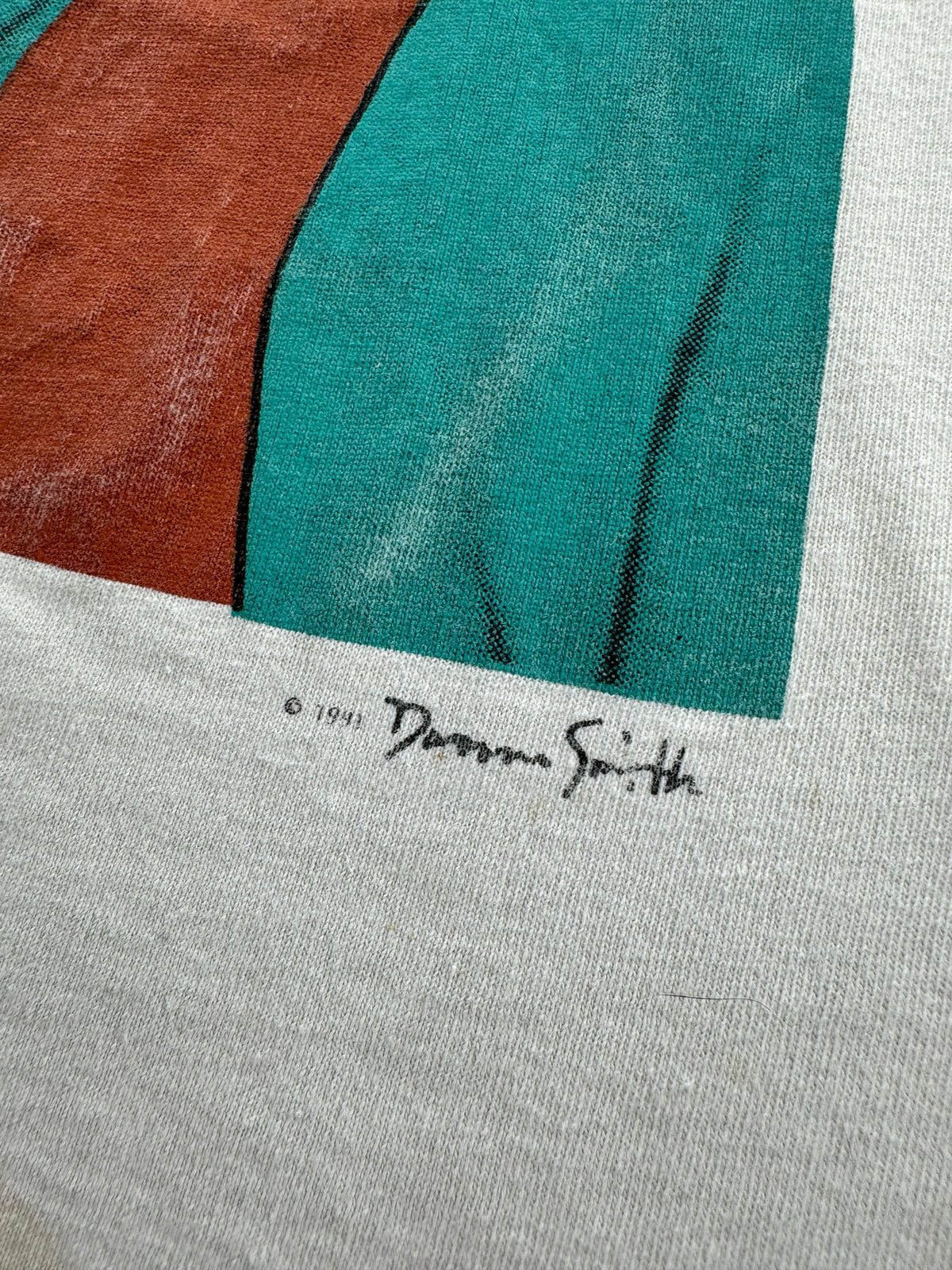 Copyright on Vintage John Wayne Tee SZ L - AS IS