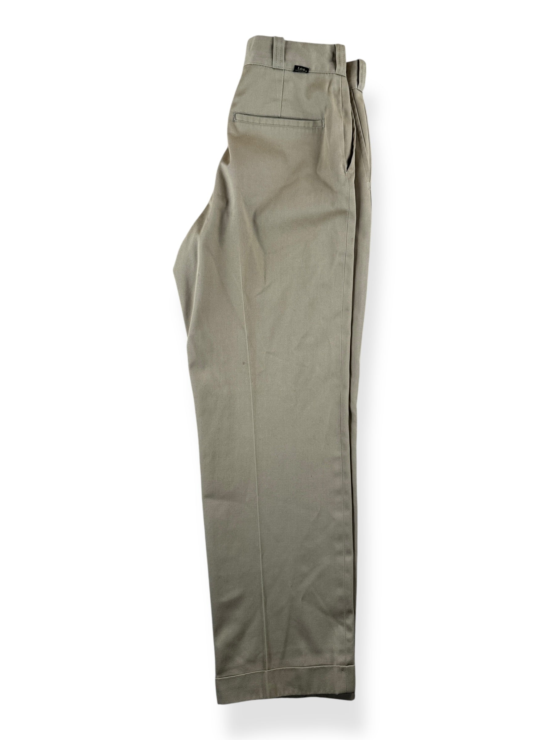Unfolded Vintage Lee Chetopa Twill Trousers W29