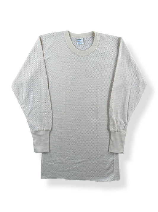 Front of Vintage Sears Waffle Thermal Shirt SZ L (Fits XS)