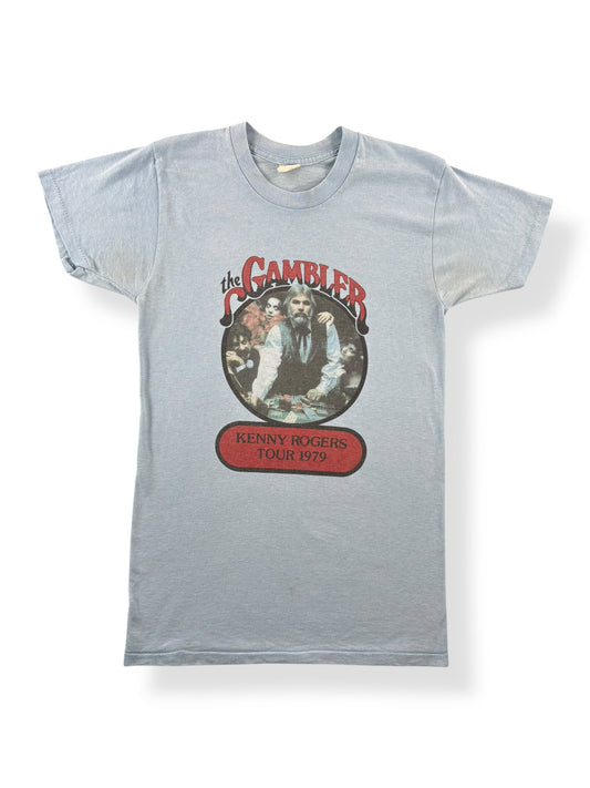 Front of Vintage Kenny Rogers The Gambler Tee SZ M (Fits XS)