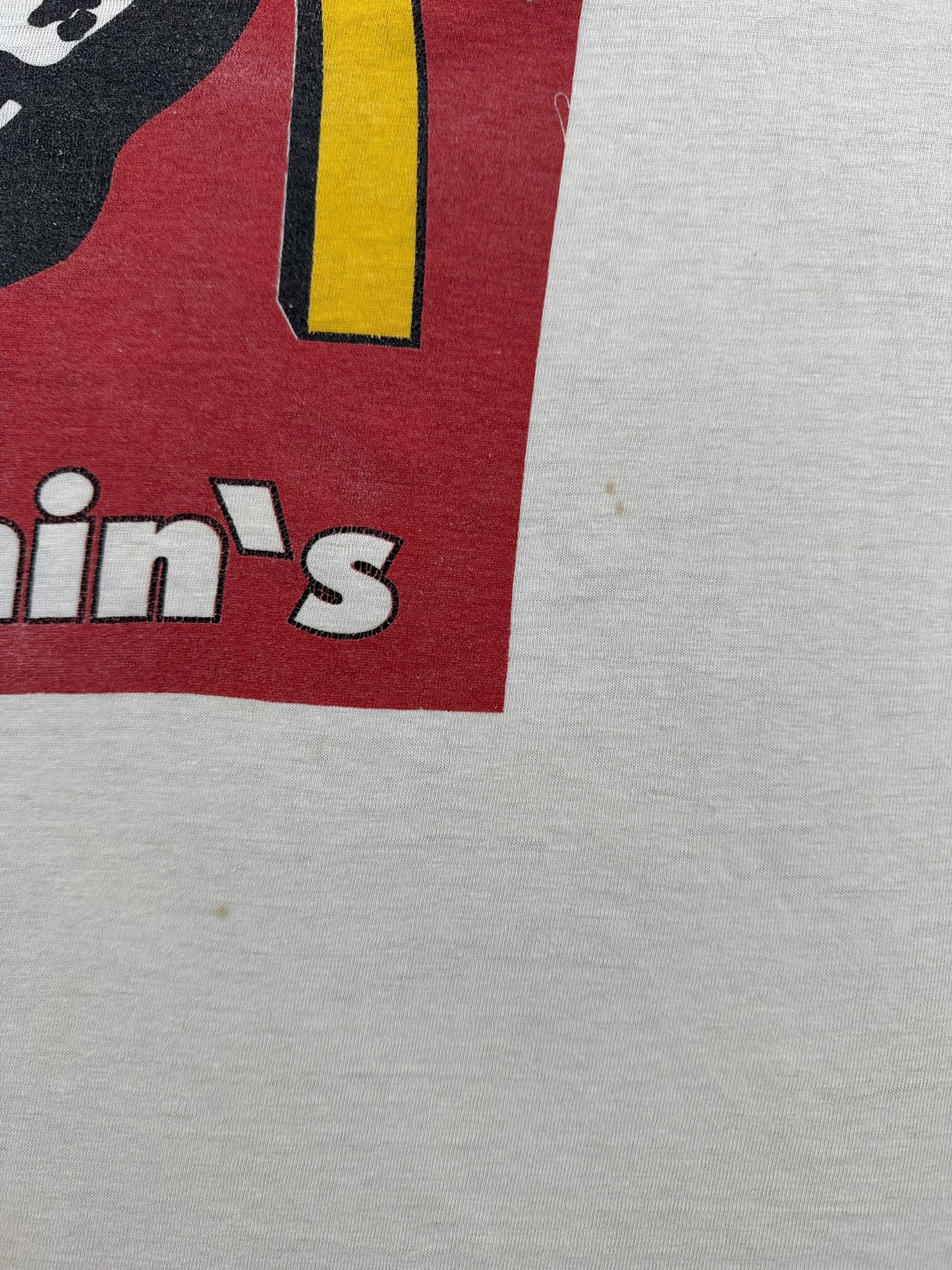 Staining on Vintage McLenin's Tee SZ XL