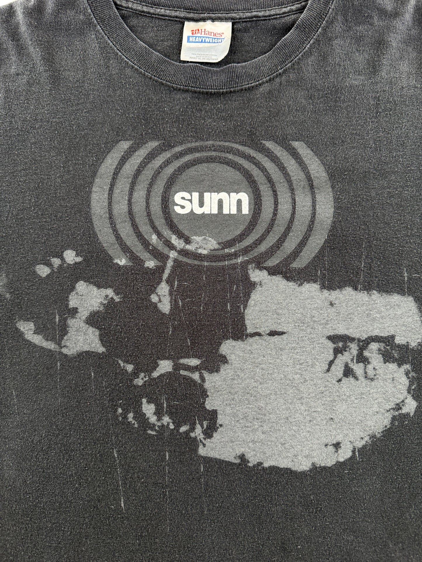 Graphic of Vintage '06 Sunn O))) Fall Tour Tee SZ XL