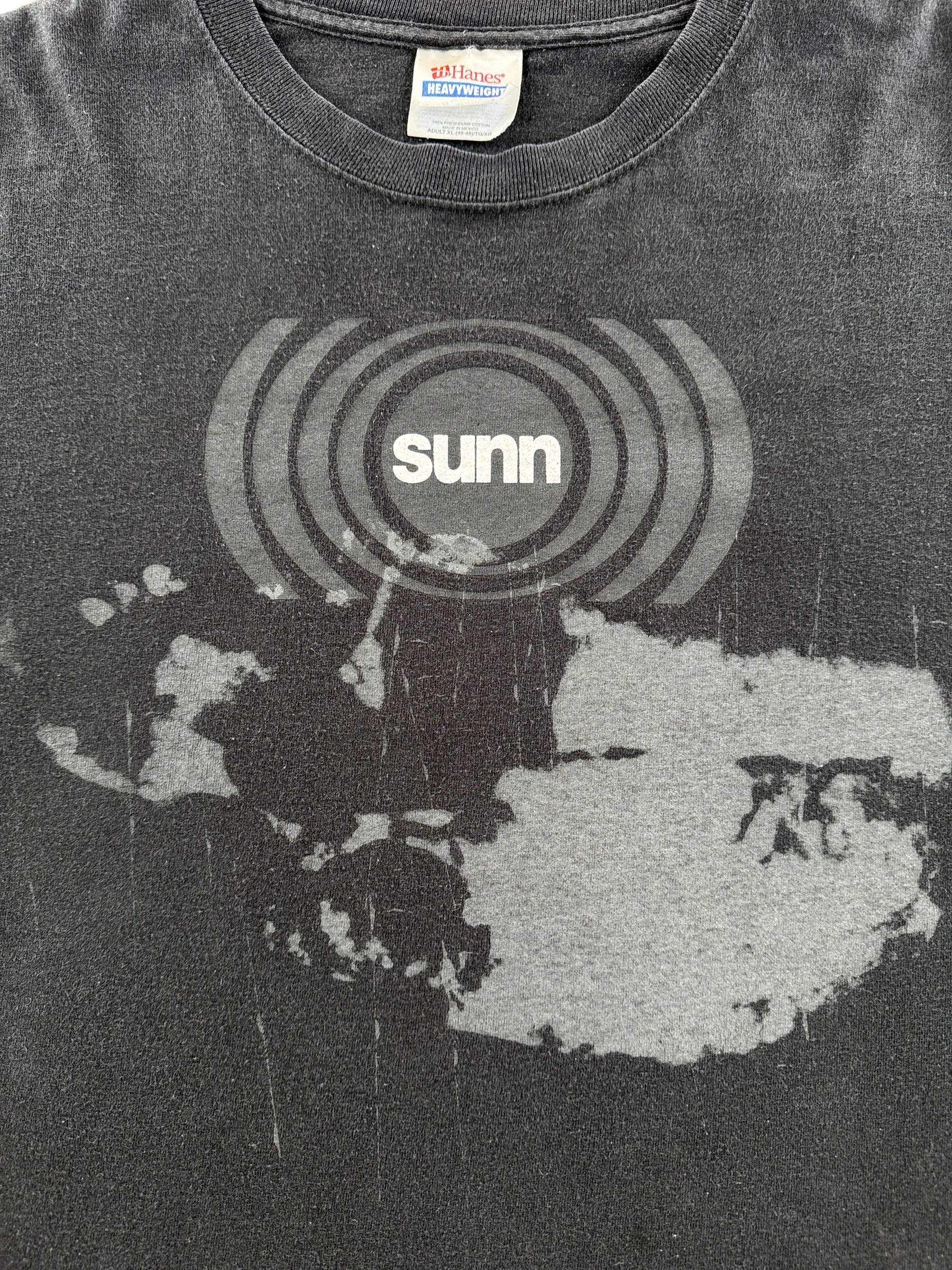 Graphic of Vintage '06 Sunn O))) Fall Tour Tee SZ XL