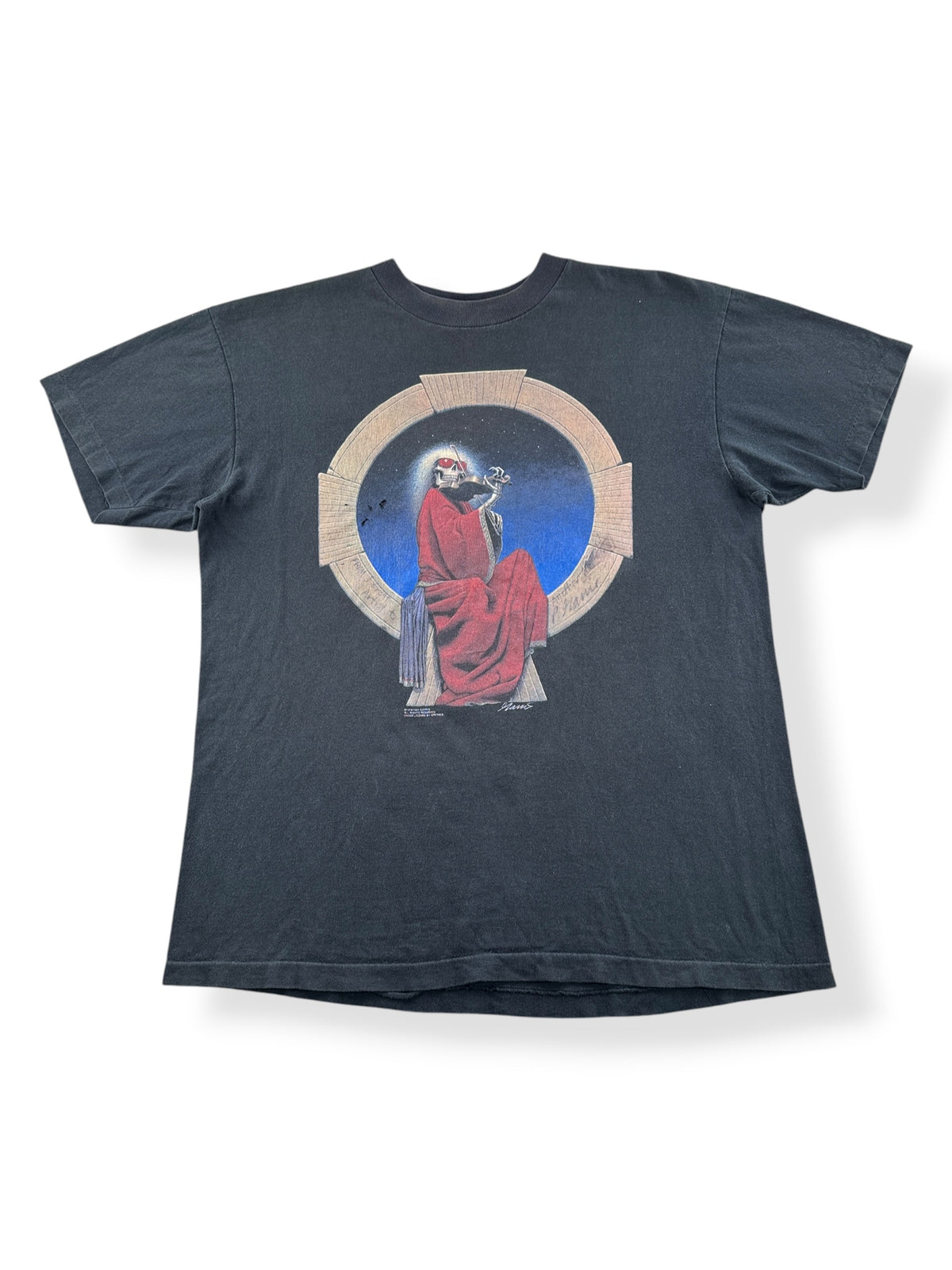 Front of Vintage GD Blues For Allah Tee SZ L