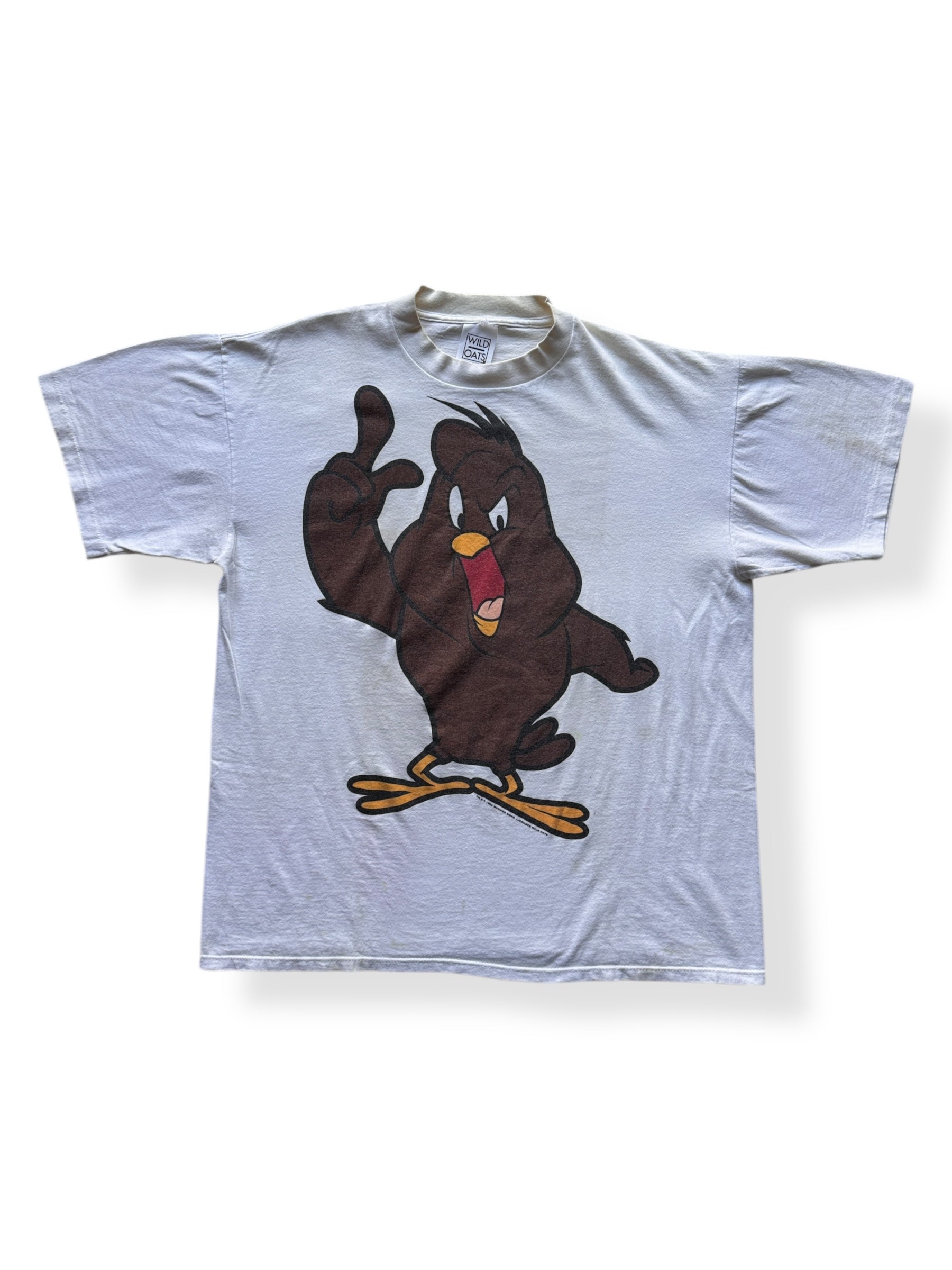 Front of Vintage Henery Hawk Looney Tunes Tee SZ XL