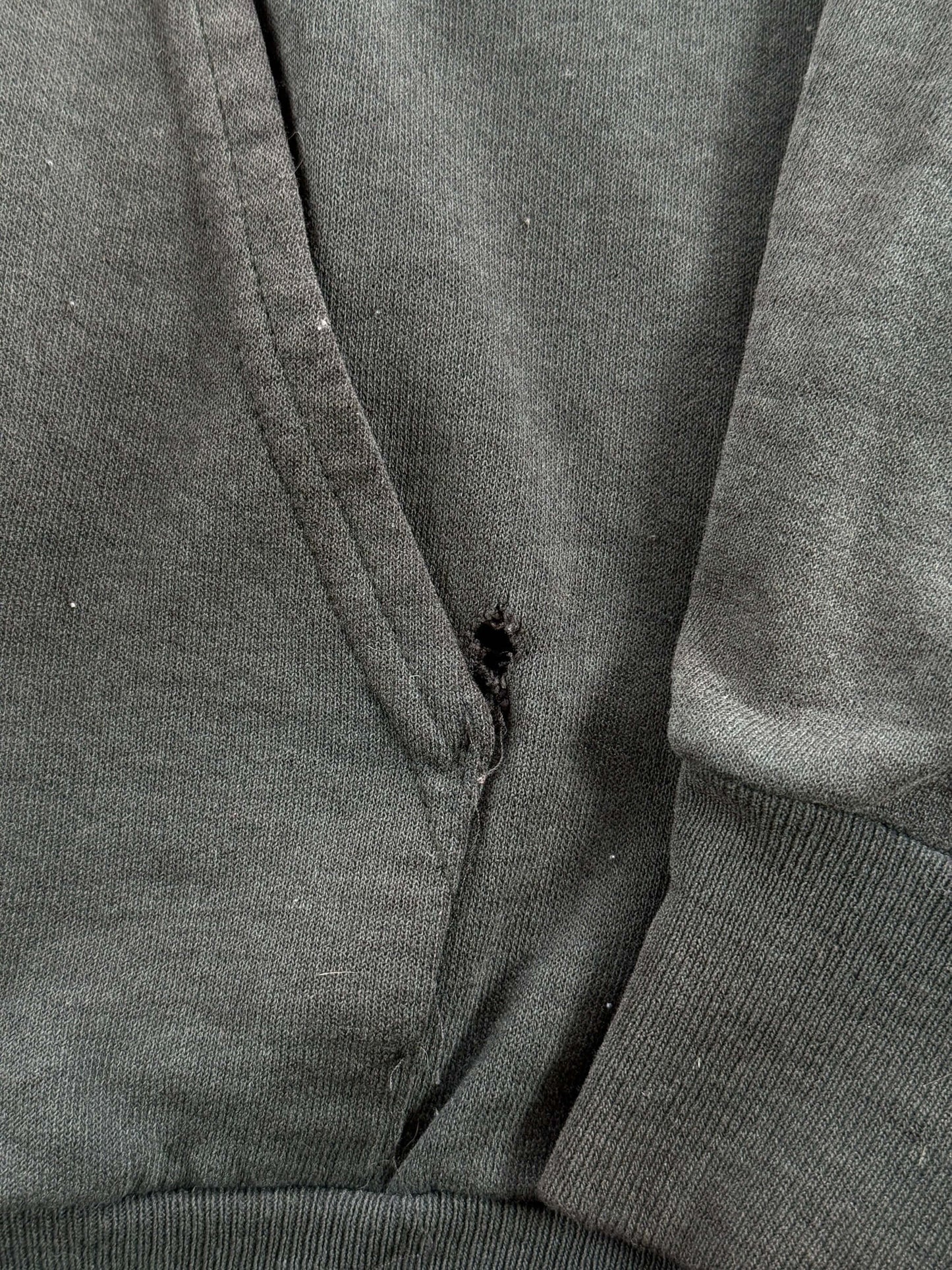 Hole near pocket on Vintage NOFX Hoodie SZ M