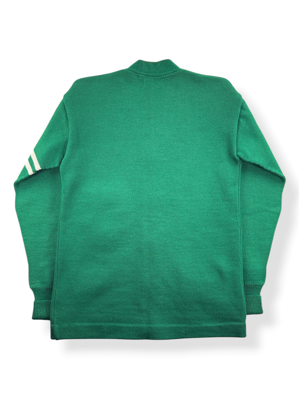 Back of Vintage 60s Lasley Knitting Varsity Sweater SZ S