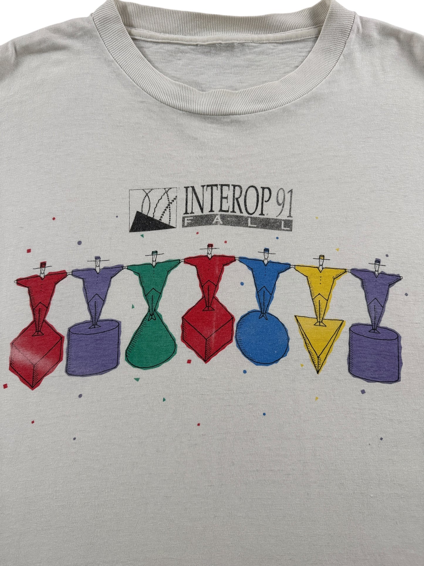 Graphic of Vintage Interop Graphic Tee SZ L