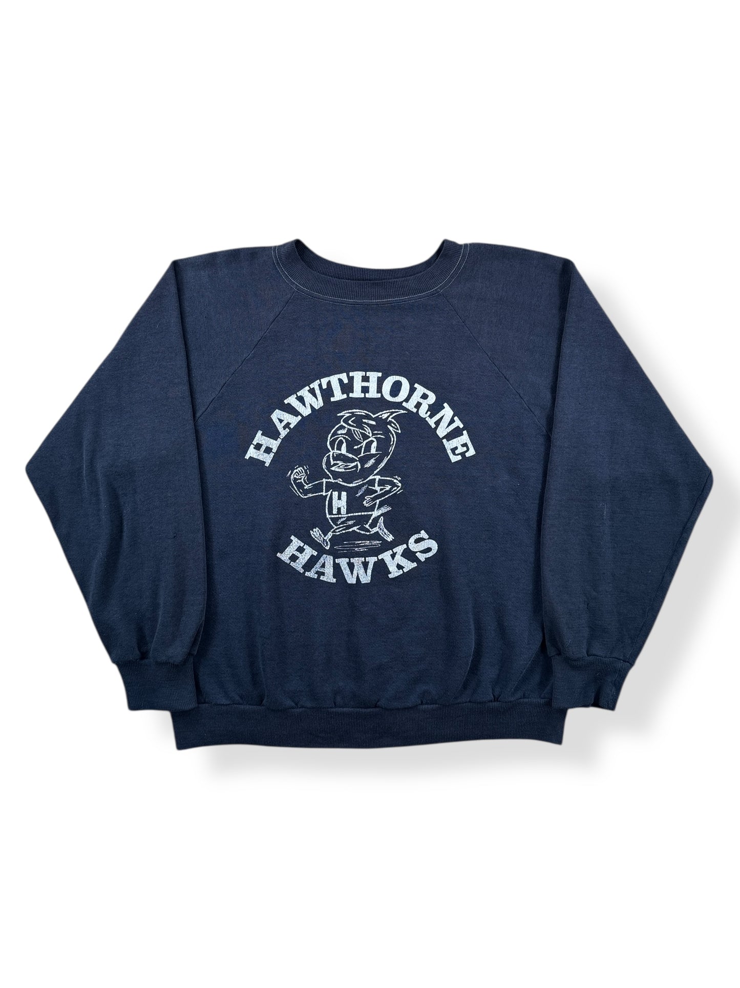 Front of Vintage Hawthorne Hawks Crewneck SZ L