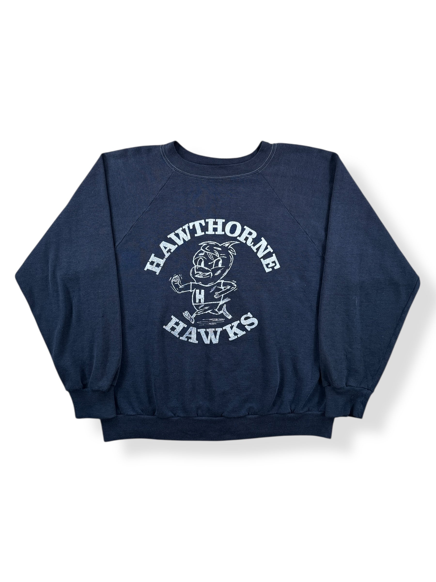 Front of Vintage Hawthorne Hawks Crewneck SZ L