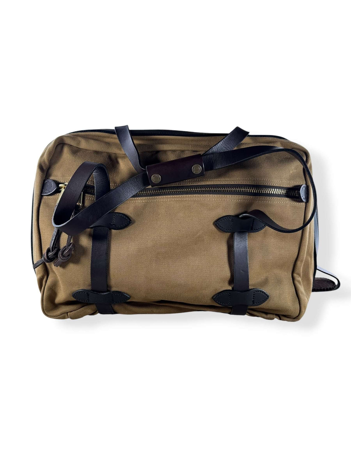 Back of Filson Rugged Twill Pullman Bag NWOT