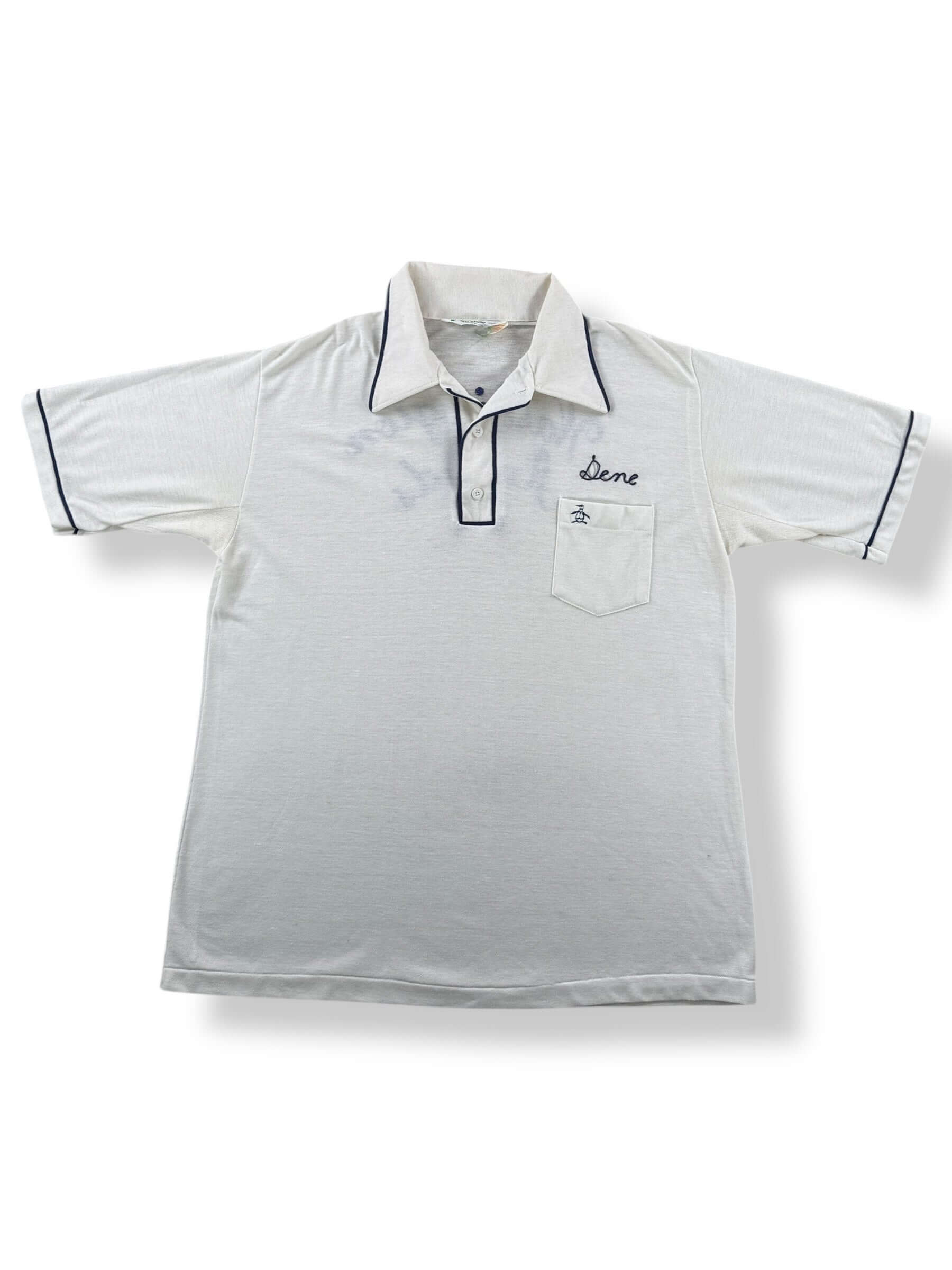 Front of Vintage Washington Awards Munsingwear Bowling Polo Shirt SZ XL