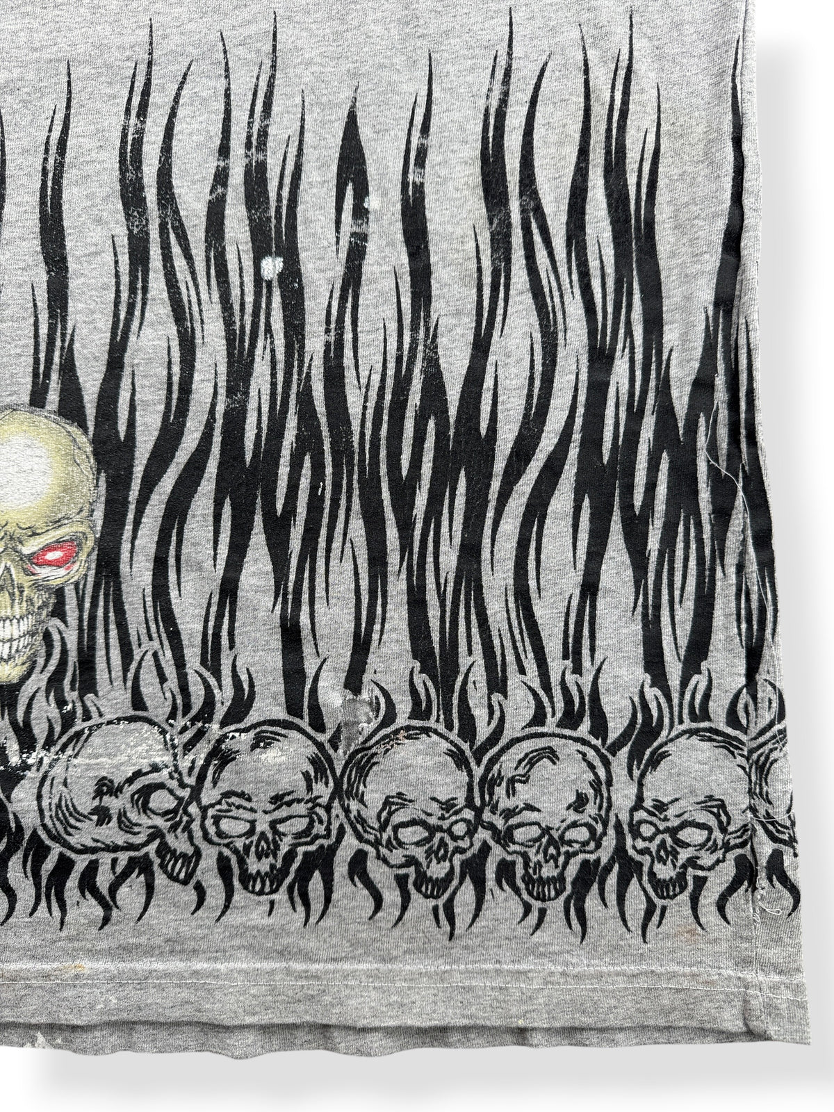 Back graphic on Vintage JNCO Skull Tee SZ L