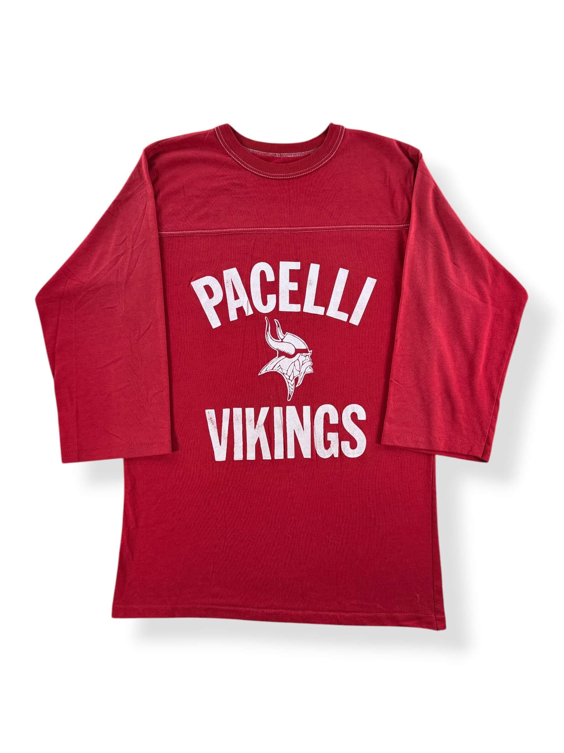 Front of Vintage Pacelli Vikings Jersey SZ M