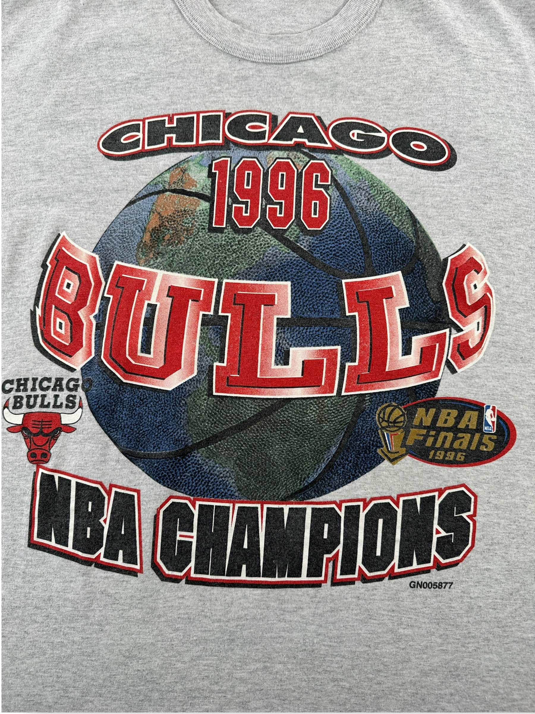 Graphic of Vintage 1996 NBA Champions Tee SZ L