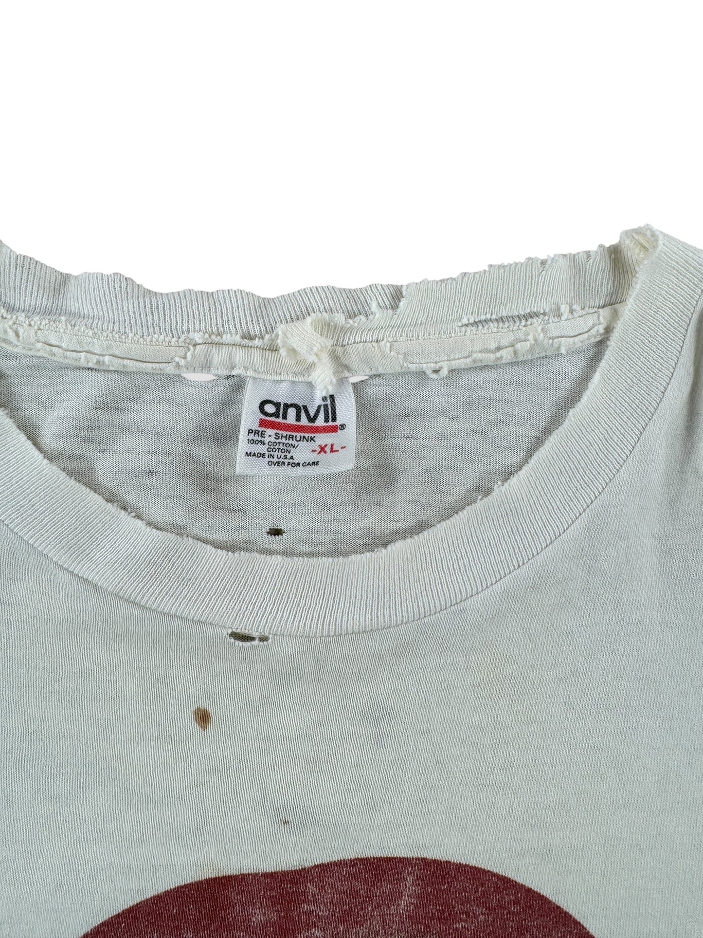 Wear on Vintage Canadian Crooner K.D. Lang Long Sleeve Thrasher Tee SZ XL