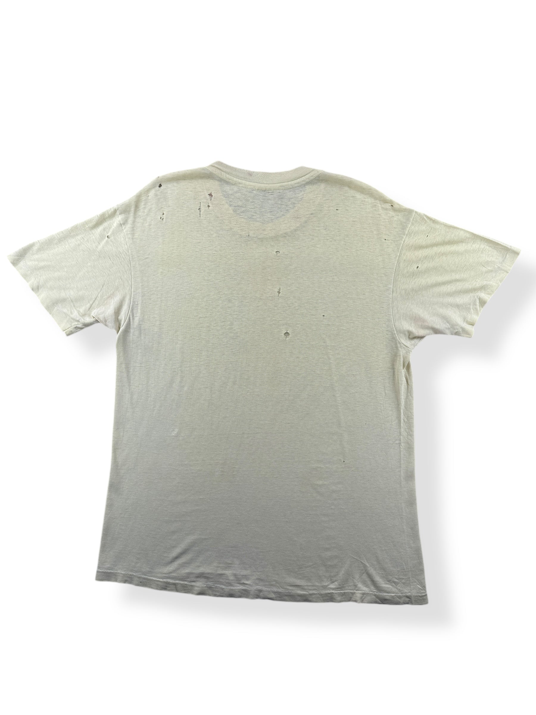 Back of Vintage Karate Thrasher Tee SZ L