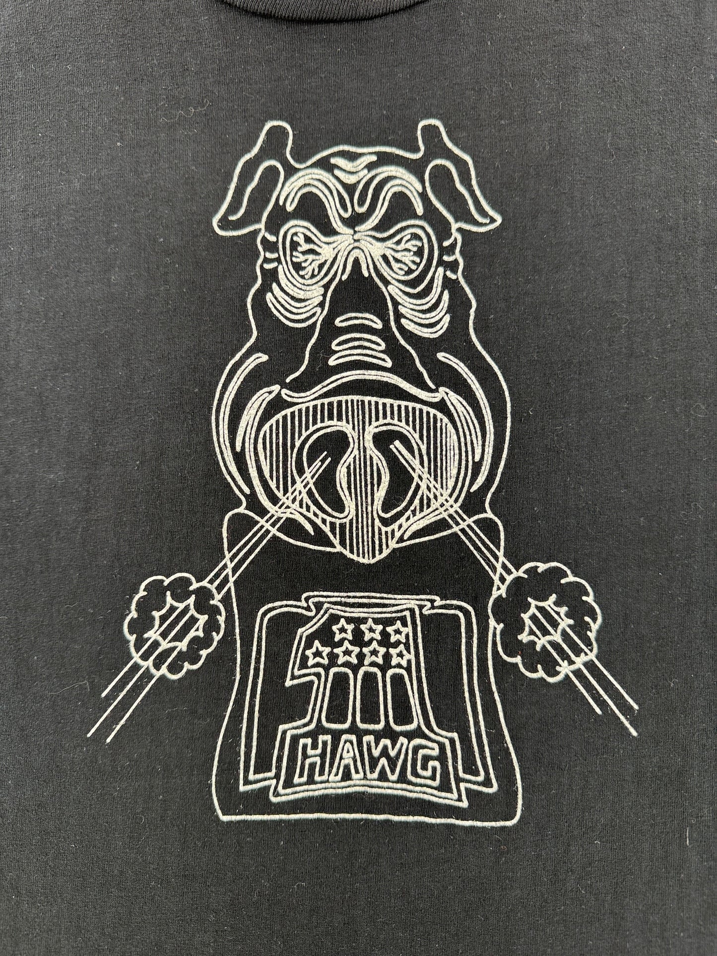 Graphic of Vintage #1 Hawg Harley Davidson Tee SZ L