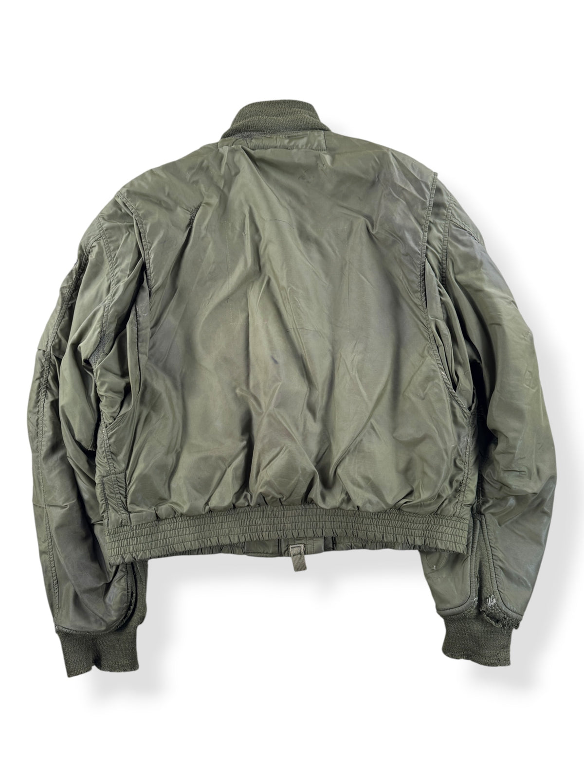 Back of Vintage Vietnam Winter Flyers Jacket w/ Patches SZ 46