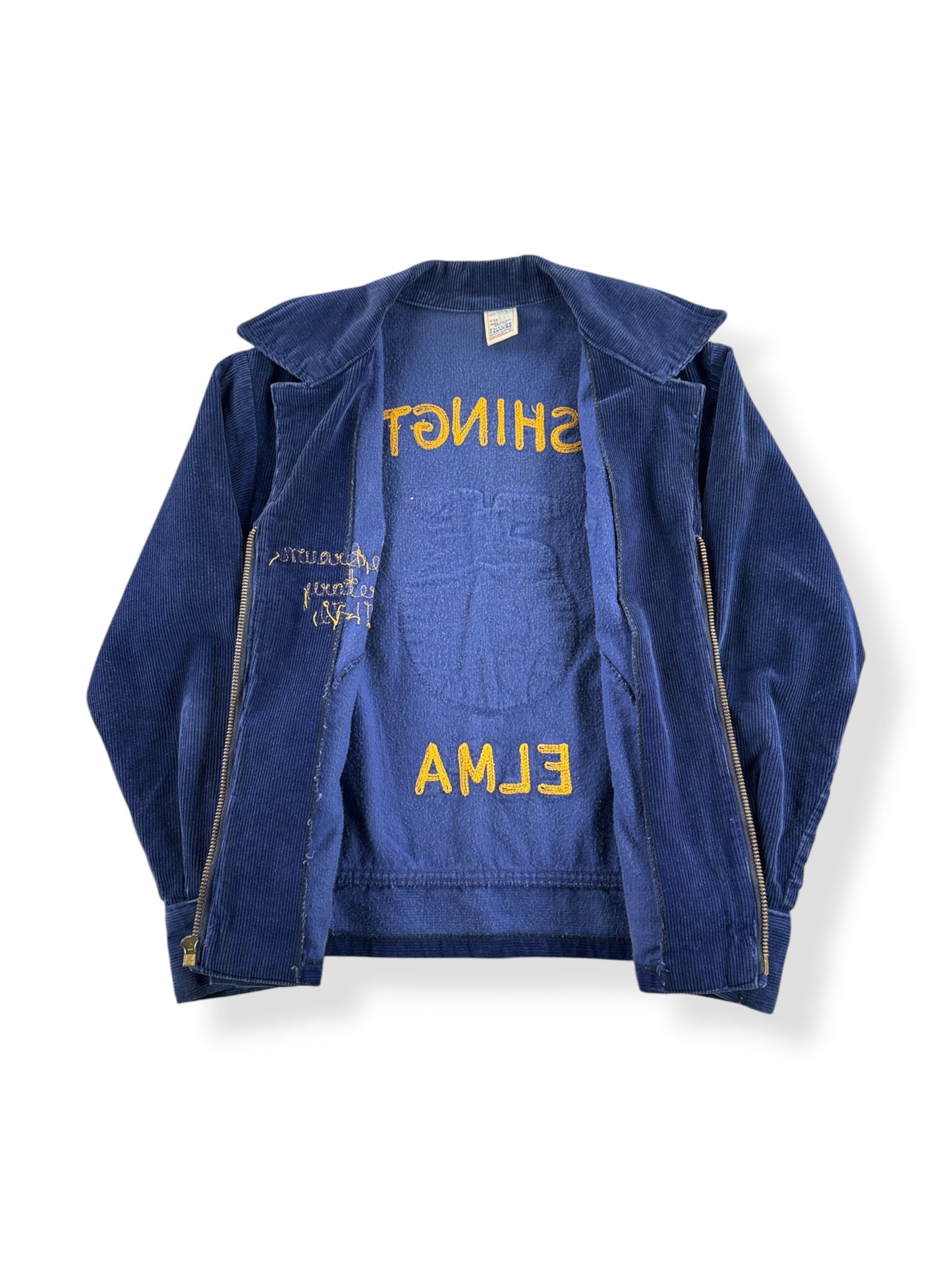 Inside of Vintage 70s Washington FFA Jacket SZ S