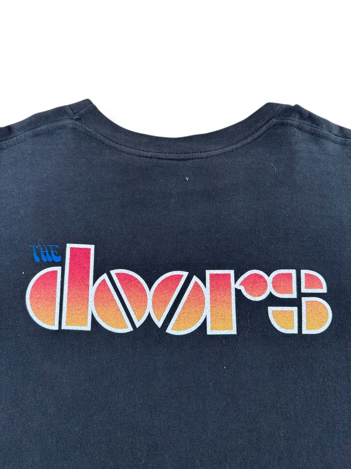 Back Graphic of Vintage 90s Era Doors Band Tee SZ XL
