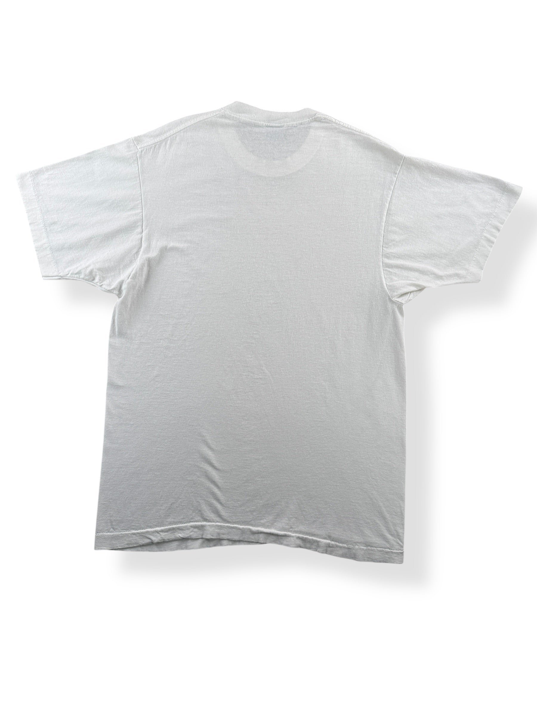 Back of Vintage 100% Cotton BVD White Tee SZ XL (Fits M)