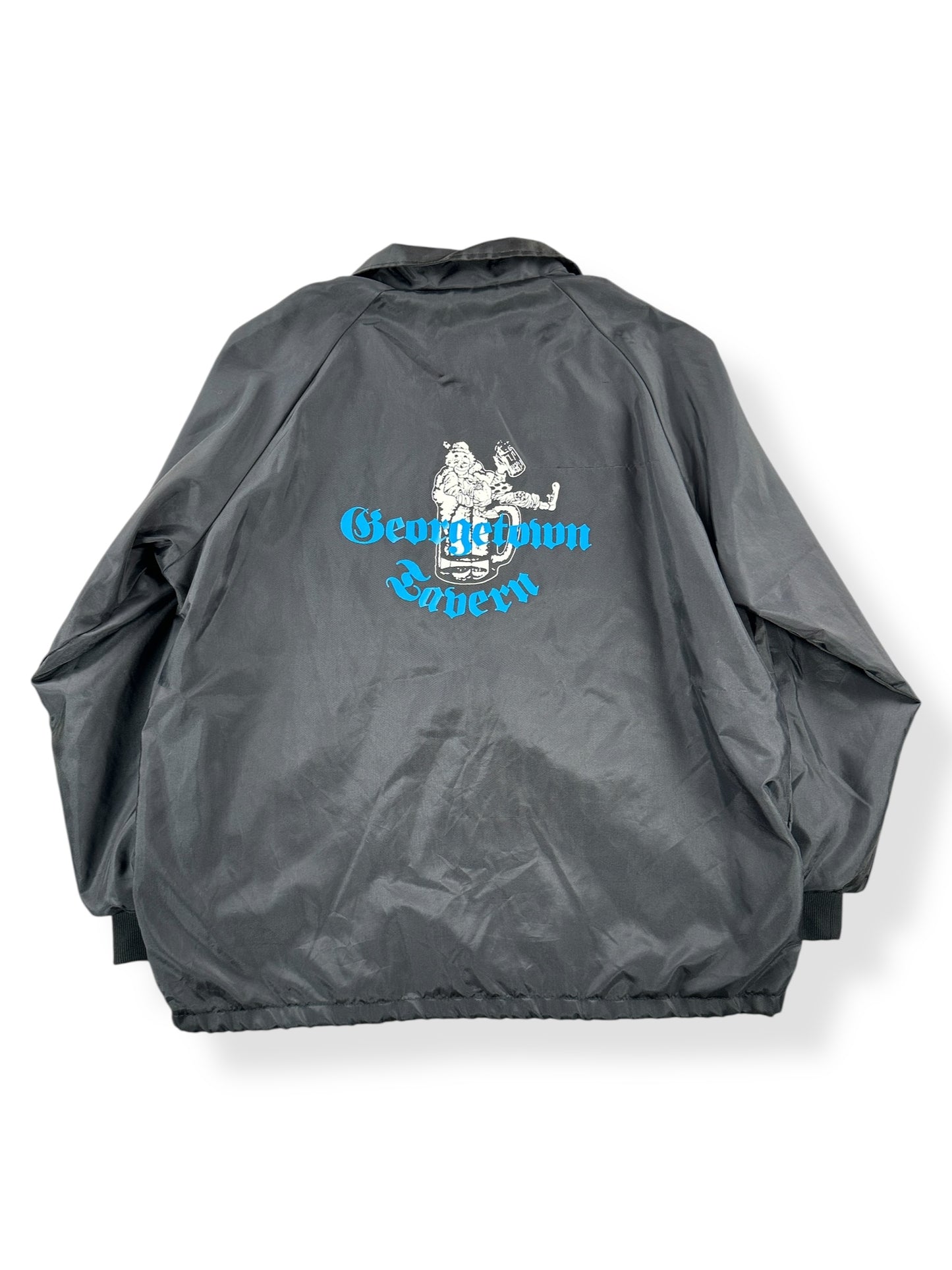 Back of Vintage Georgetown Tavern Windbreaker SZ L
