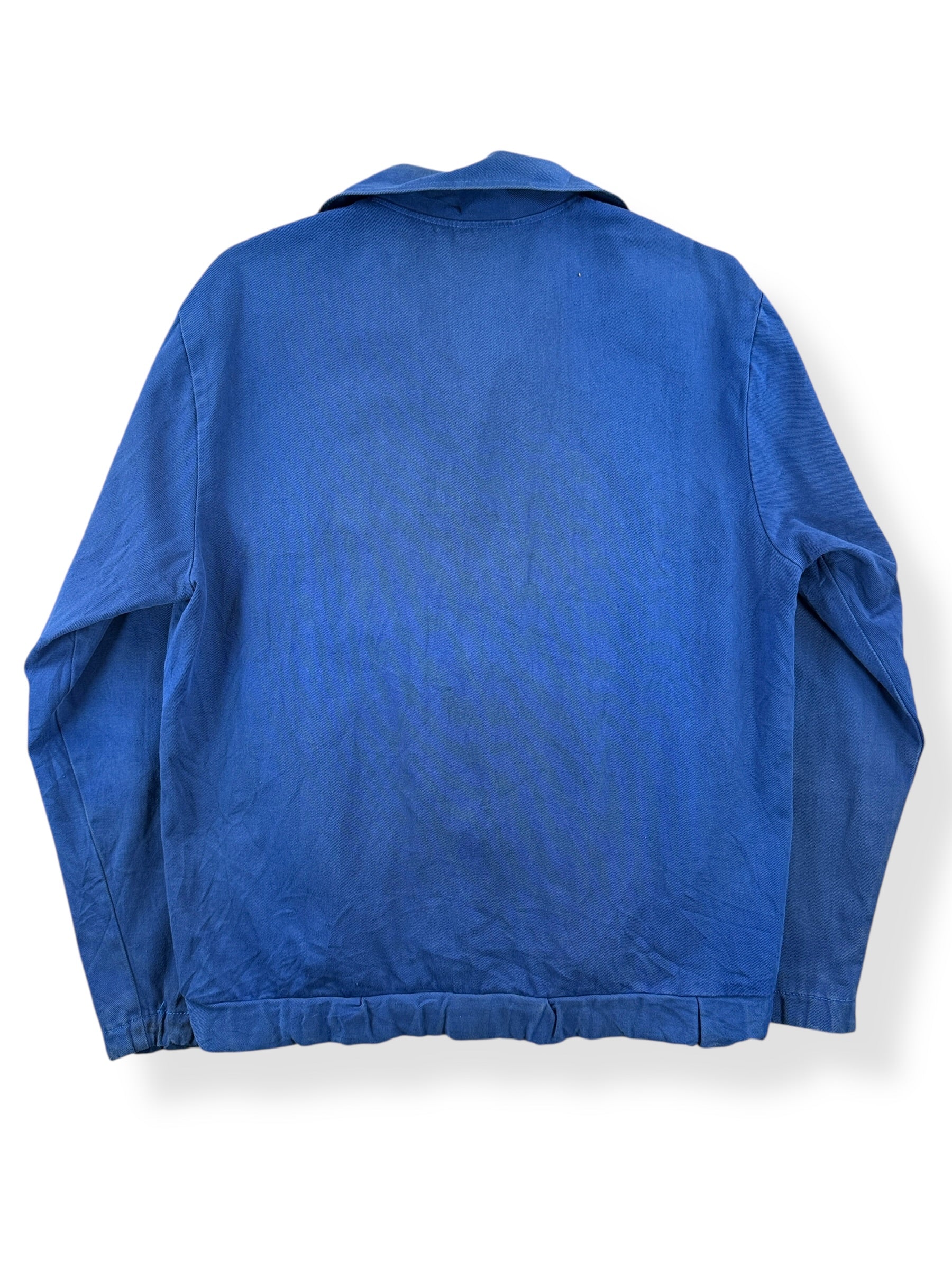 Back of Vintage French Work Jacket SZ M