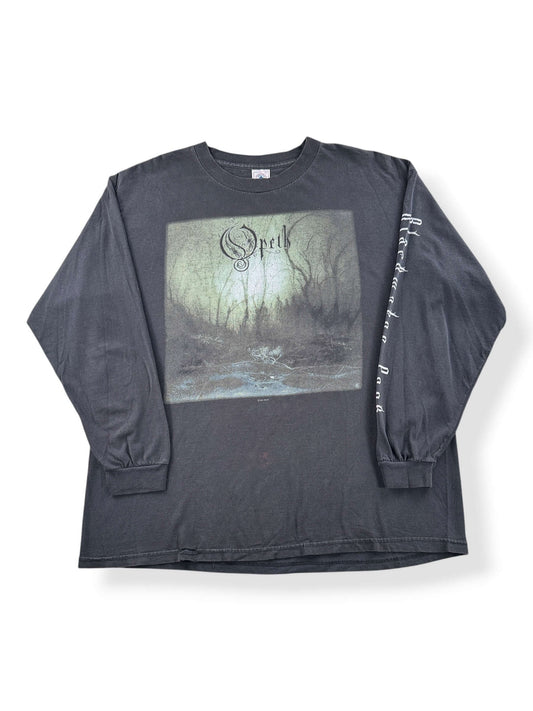 Front of Vintage Opeth 2001 Backwater Park Tour Tee SZ XL