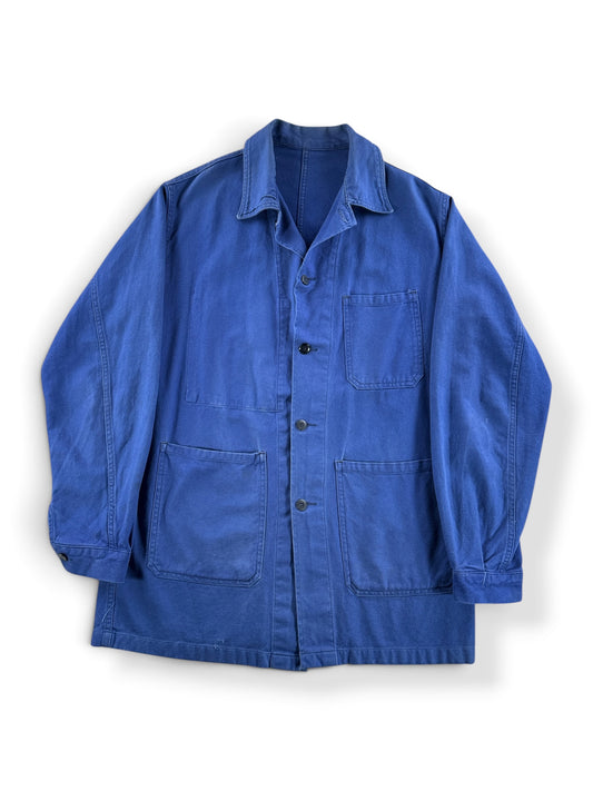 Front of Vintage French Chore Coat SZ M